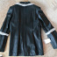 Куртка кожаная тёплая с норкой, размер 38-40, новая (фото #2)