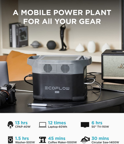 Akujaama rent - Ecoflow Delta mini