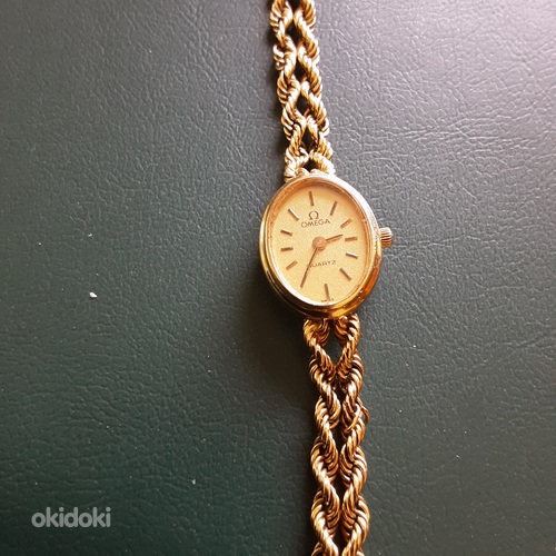 Золотые часы Омега (фото #2)