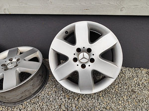Литые диски Mercedes 5x112 R17 4шт (1 фото из 4)