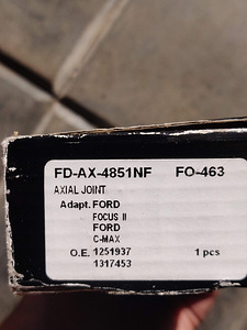 Rooliots + roolivarras Ford Focus/C-Max (5 foto / 7)