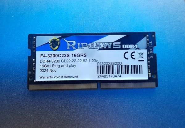 DDR4 SODIMM 16GB 3200МГц