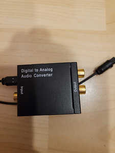 DAC Toslink/koaksiaal üleminek RCA (1 foto / 3)