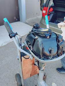Paadimootor Honda BF2,3 BF2.3 4-takt lühike jalg õhujahutus (3 foto / 3)
