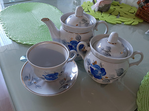 Portselanist teekomplekt, BPT (3 foto / 4)
