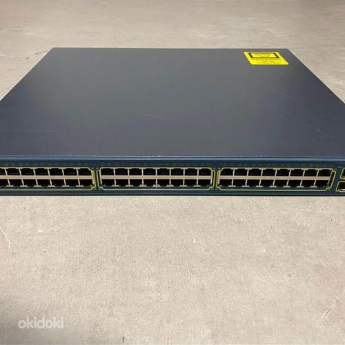 Cisco Catalyst 3560G 48 port Gigabit Ethernet Switch (фото #1)
