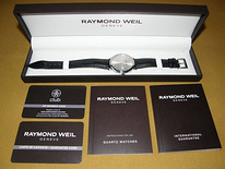 Новые мужские швейцарские часы RAYMOND WEIL