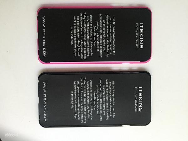 iPhone 6+/6s+ 7+ 8+ kaaned roosa ja must Itskins (foto #3)
