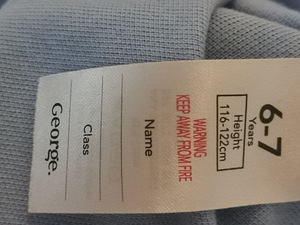 Sinine polo tüdrukule pikk varrukas s116 ja 135 (4 foto / 4)