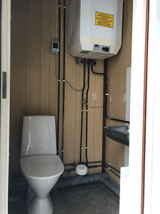 Soome soojak/ ehitussoojak wc ja duššiga (6 foto / 6)