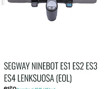 Руль ninebot es-1,2,3,4 с фарой и модулем