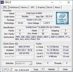 Mänguri tööjaam i5-6600/32GB/GTX1060 6GB/256GB NVMe/1TB HDD (4 foto / 9)