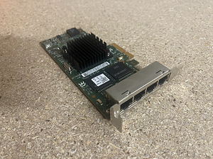 3x Intel i350-T4 4-port 1gbps võrgukaardid