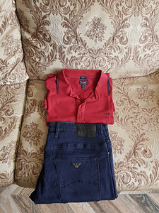 Polo ja teksad Armani Jeans (8 foto / 8)