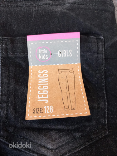 Новые джинсы, джеггинсы, размер 128 (фото #3)