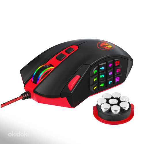 Redragon M901 Perdition MMO Gaming Mouse 12400dpi 17 кнопок (фото #1)