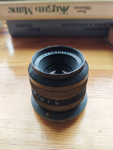 1Carl Zeiss Jena DDR Tevidon 25 mm 1:1,4 C-Mount (4 foto / 4)