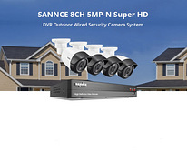 4 kaameraga 5MP Super HD videovalve komplekt sannce