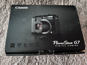 Canon PowerShot G7 Digital Camera (1 foto / 3)