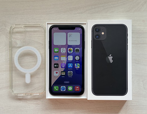 Apple iPhone 11 Black 128GB v heas korras! Aku 85% (7 foto / 10)