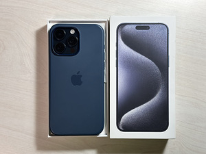 Apple iPhone 15 Pro Max Blue Titanium 256GB nagu uus! Aku94% (9 foto / 9)