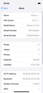Apple iPhone 13 mini 128GB Blue väga heas korras! (7 foto / 8)