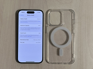 Apple iPhone 15 Blue 128GB, аккумулятор 88% (8 фото из 8)