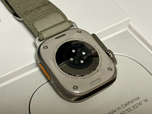 Apple Watch Ultra 49mm Natural Titanium, nagu uus! Aku 95% (5 foto / 9)