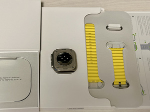 Apple Watch Ultra 49mm Natural Titanium, nagu uus! Aku 95% (8 foto / 9)