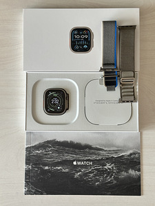Apple Watch Ultra 2 49mm Natural Ti в отличном состоянии. Ак (1 фото из 6)