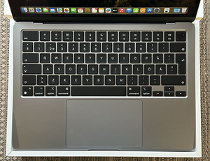 Apple Macbook Air 13 M2 8/256GB Space Gray SWE nagu uus! Aku (4 foto / 6)