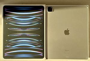 Apple iPad Pro 12.9 6gen M2 256GB WIFI Silver nagu uus! (1 foto / 8)