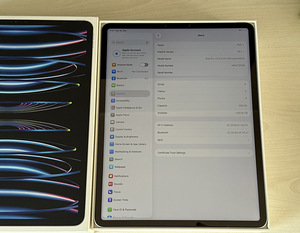 Apple iPad Pro 12.9 6gen M2 256GB WIFI Silver nagu uus! (6 foto / 8)