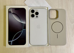 Apple iPhone 16 Pro Max 256GB Titanium nagu uus! Aku 100% (1 foto / 10)