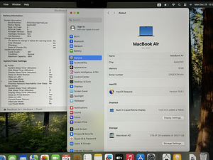 Apple Macbook Air 13 M2 8/256GB Silver INT väga heas korras (6 foto / 7)