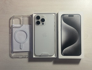Apple iPhone 15 Pro Max 256GB White nagu uus! Aku 100% cc 49 (1 foto / 10)