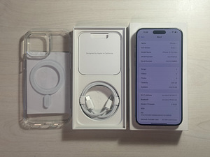 Apple iPhone 15 Pro Max 256GB White nagu uus! Aku 100% cc 49 (7 foto / 10)