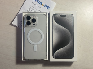 Apple iPhone 15 Pro Max 256GB White nagu uus! Aku 100% cc 49 (9 foto / 10)