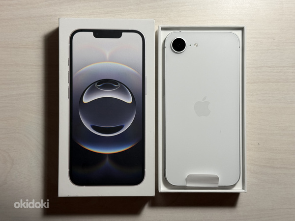 Apple iPhone 16e White 128GB White, uus. Garantii 01.2027