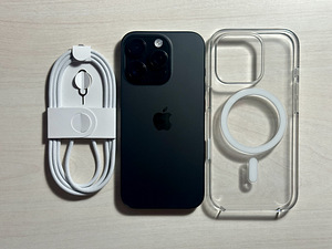 Apple iPhone 16 Pro 256GB Black Ti nagu uus! Garantii (1 foto / 9)