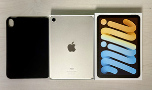Apple iPad mini 2022 6gen 64GB Wi-Fi Starlight vheas korras! (1 foto / 4)
