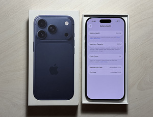 Apple iPhone 17 Pro Deep Blue 256GB kuu aega vana (6 foto / 8)