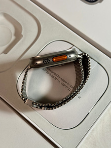 Apple Watch Ultra 2 Natural Ti Milanese Loop nagu uus! (3 foto / 8)