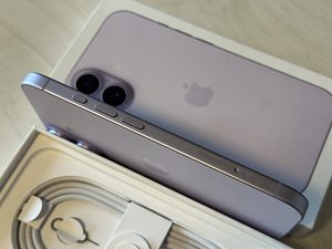 Apple iPhone 17 Lavender 256GB nagu uus! Garantii 02.2027. (2 foto / 9)