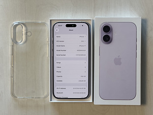 Apple iPhone 17 Lavender 256GB nagu uus! Garantii 02.2027. (7 foto / 9)
