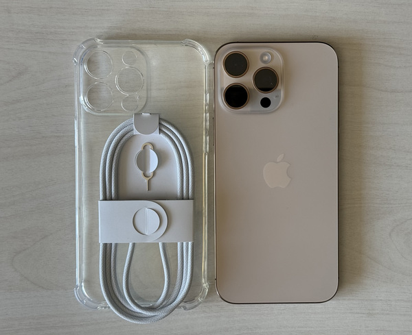 Apple iPhone 16 Pro Max Desert Ti 256GB nagu uus! Aku 94%