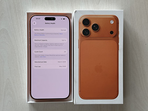 Apple iPhone 17 Pro Max Orange 256GB nagu uus! Gar 05.2027 (8 foto / 9)