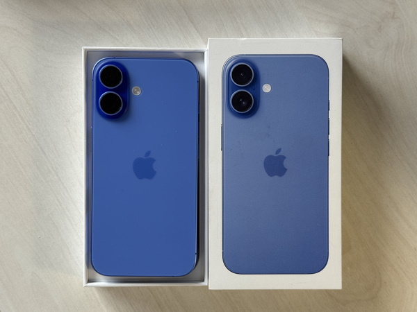 Apple iPhone 16 Ultramarine 128GB heas korras. Aku 100% CC88