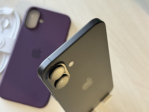 Apple iPhone 16 Plus Black 128GB nagu uus Aku 100%, garantii (4 foto / 10)
