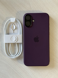 Apple iPhone 16 Plus Black 128GB nagu uus Aku 100%, garantii (10 foto / 10)